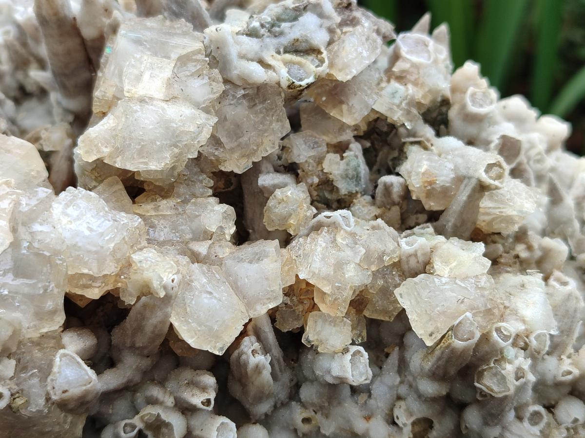 Natural XL Rare Size Spearhead Calcite Cluster Specimen with Rhomboherdral Crystals x 1 From Albert's Mountain, Lesotho