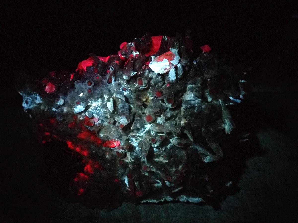 Natural XL Rare Size Spearhead Calcite Cluster Specimen with Rhomboherdral Crystals x 1 From Albert's Mountain, Lesotho