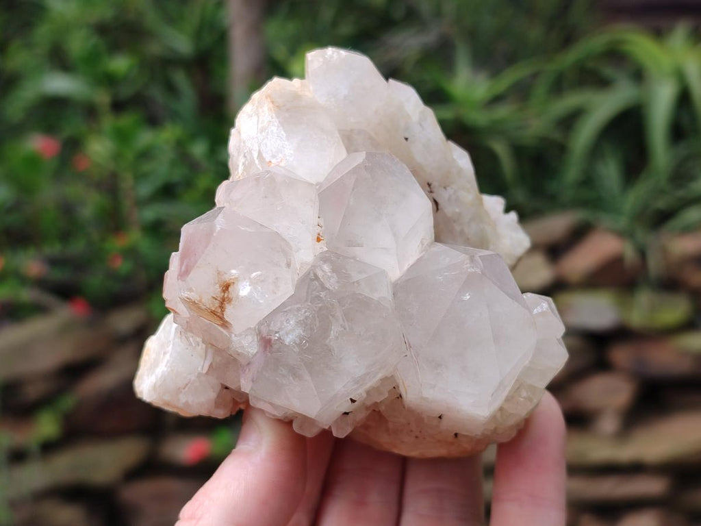 Natural Malagasy Quartz Crystals and Clusters x 7 From Madagascar