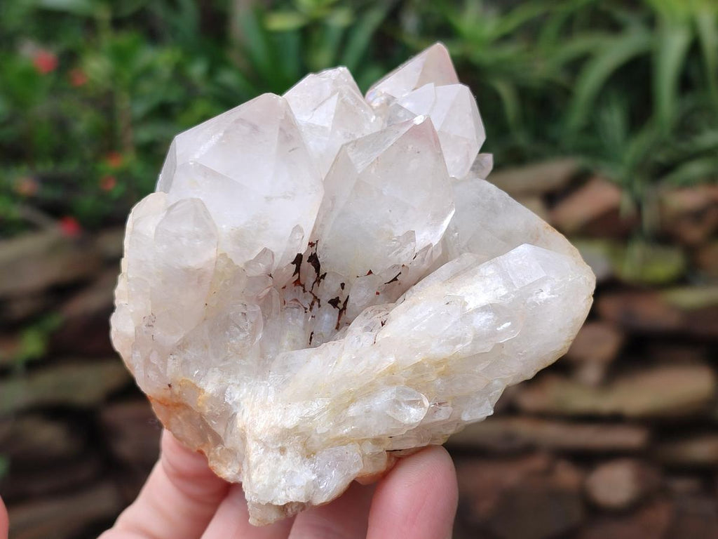 Natural Malagasy Quartz Crystals and Clusters x 7 From Madagascar
