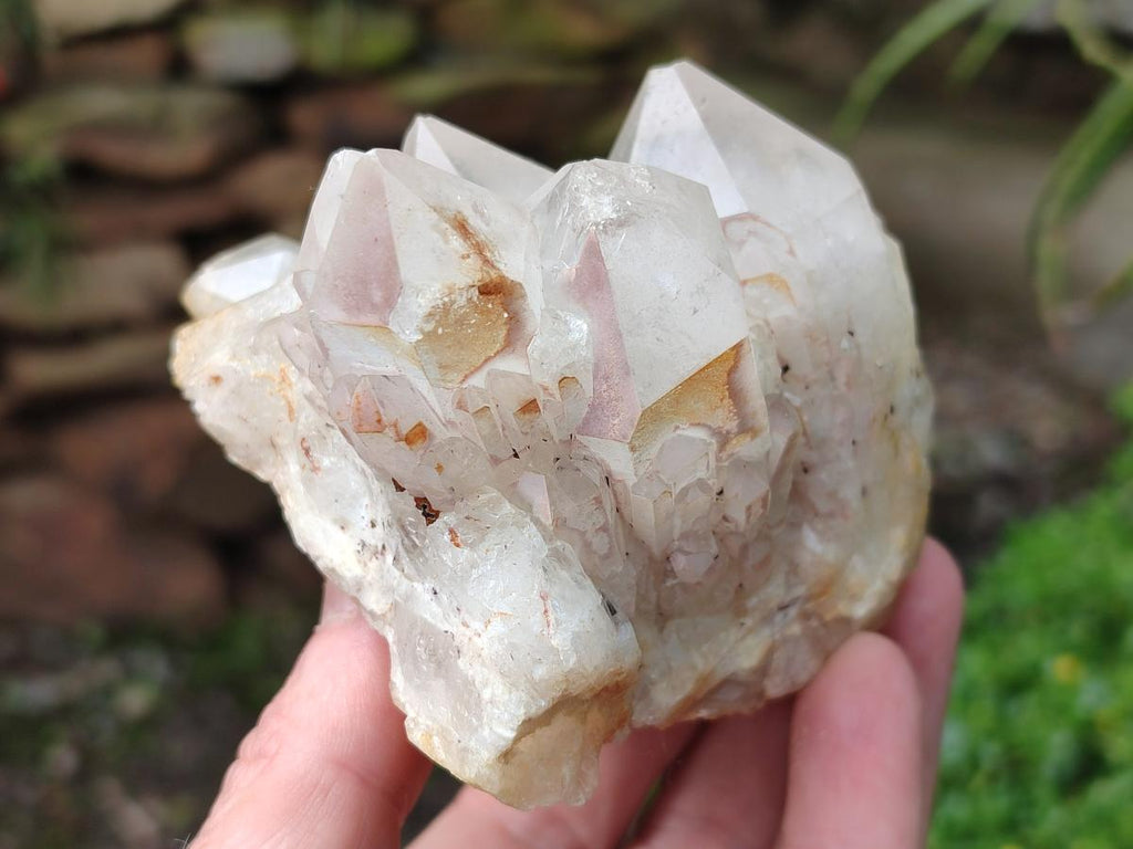 Natural Malagasy Quartz Crystals and Clusters x 7 From Madagascar