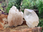 Natural Malagasy Quartz Crystals and Clusters x 7 From Madagascar