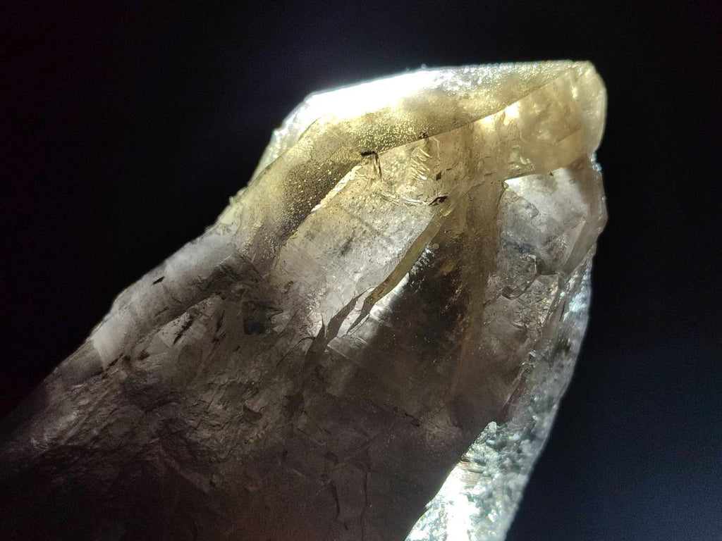 Natural Smokey Quartz Crystals x 6 From Zomba Plateau, Malawi