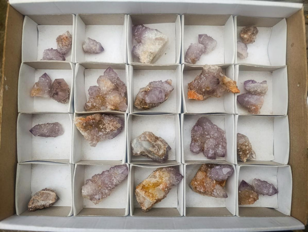 Natural Spirit Amethyst Crystals x 26 From Boekenhouthoek, South Africa