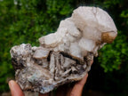 Natural Stacked Rhombohedral Calcite Specimens x 2 From Albert's Mountain, Lesotho