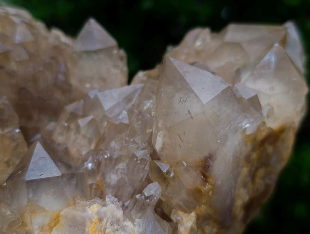 Natural Large Cascading Clear Smokey Citrine Luena Quartz Cluster x 1 From Luena, Congo