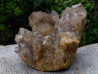 Natural Large Cascading Clear Smokey Citrine Luena Quartz Cluster x 1 From Luena, Congo