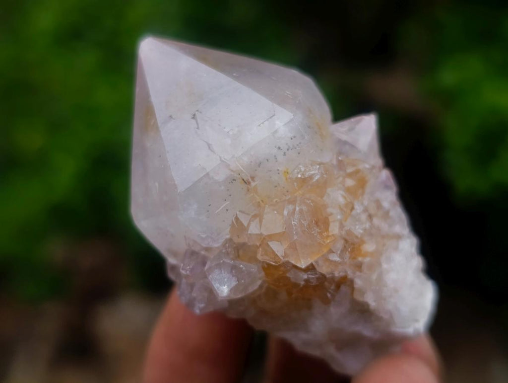 Natural Clear Spirit Quartz Crystals and Clusters x 24 From Boekenhouthoek, South Africa