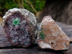 Natural Hemimorphite Specimens with Associated Minerals x 6 From Kakanda, Congo