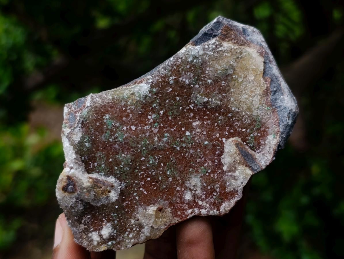 Natural Hemimorphite Specimens with Associated Minerals x 6 From Kakanda, Congo