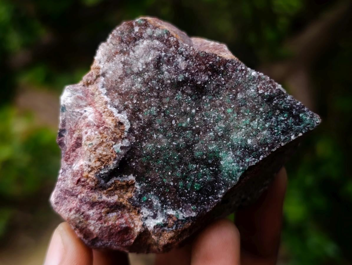 Natural Hemimorphite Specimens with Associated Minerals x 6 From Kakanda, Congo