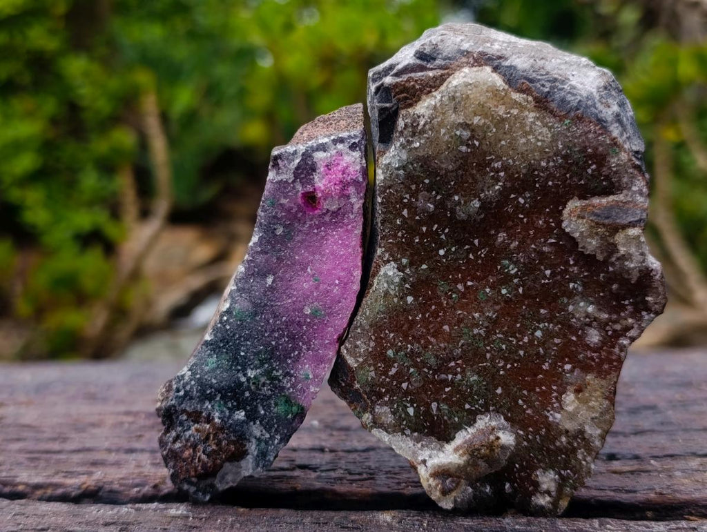 Natural Hemimorphite Specimens with Associated Minerals x 6 From Kakanda, Congo
