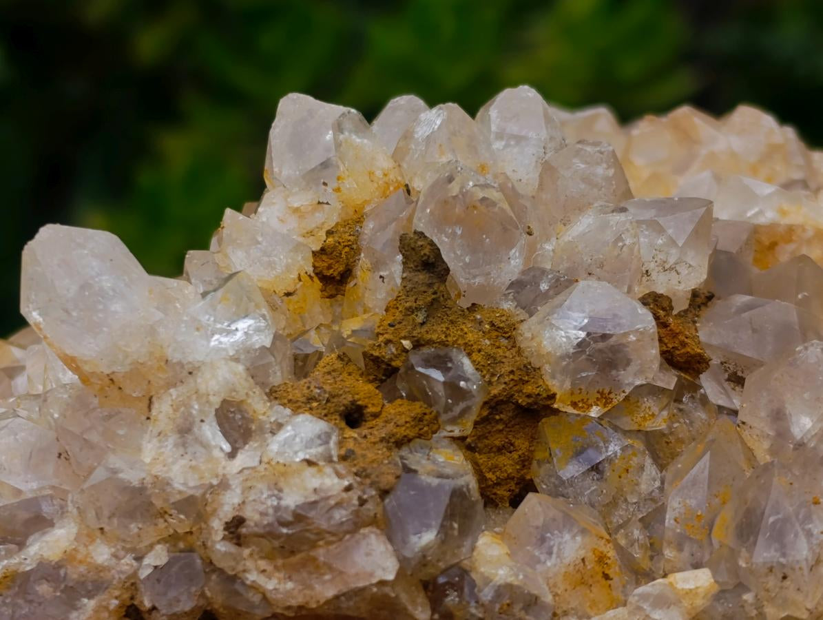 Natural Mwinilunga Quartz Clusters x 2 From Mwinilunga, Zambia