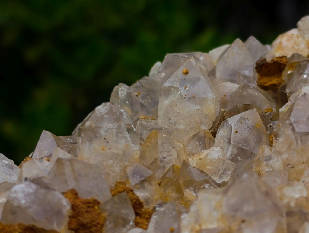 Natural Mwinilunga Quartz Clusters x 2 From Mwinilunga, Zambia