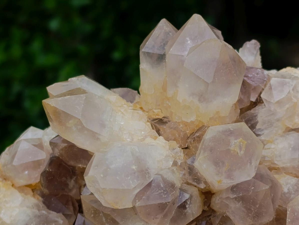 Natural Mwinilunga Quartz Clusters x 2 From Mwinilunga, Zambia
