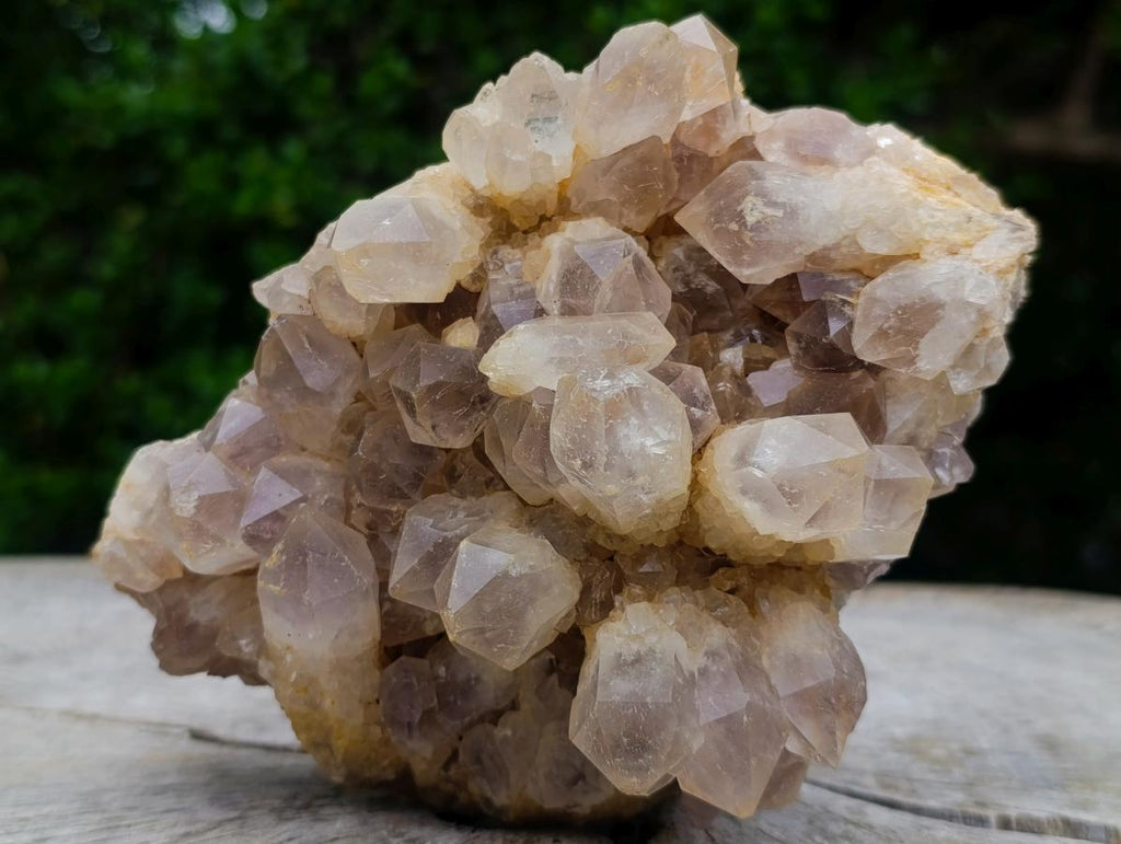 Natural Mwinilunga Quartz Clusters x 2 From Mwinilunga, Zambia