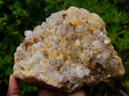 Natural Mwinilunga Quartz Clusters x 2 From Mwinilunga, Zambia