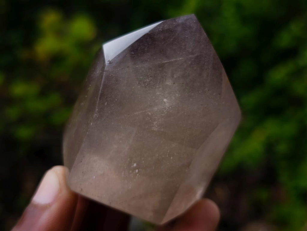 Polished Smokey Quartz Crystals x 4 From Madagascar