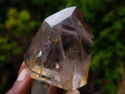 Polished Smokey Quartz Crystals x 4 From Madagascar