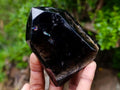 Polished Smokey Quartz Crystals x 4 From Madagascar