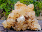 Natural Cascading Candle Quartz Clusters x 3 From Antsirabe, Madagascar