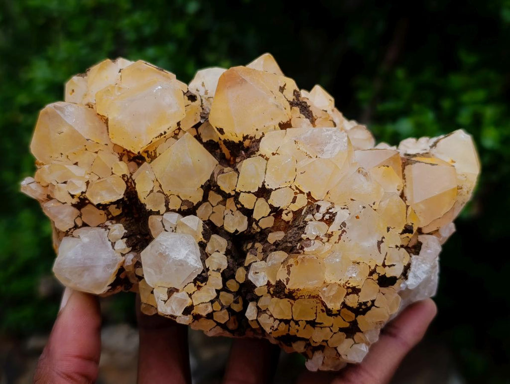 Natural Cascading Candle Quartz Clusters x 3 From Antsirabe, Madagascar