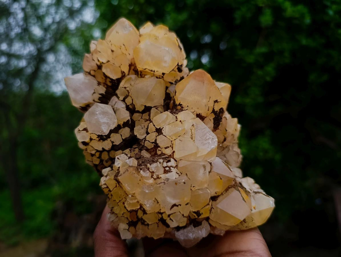 Natural Cascading Candle Quartz Clusters x 3 From Antsirabe, Madagascar