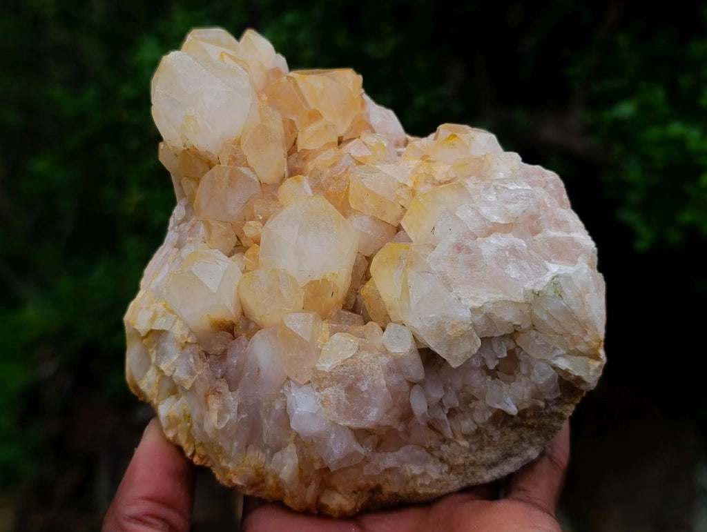 Natural Cascading Candle Quartz Clusters x 3 From Antsirabe, Madagascar