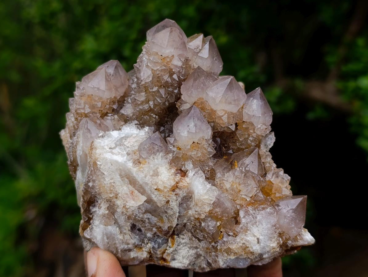 Natural Smokey Spirit Quartz Cluster x 3 From Boekenhouthoek, South Africa