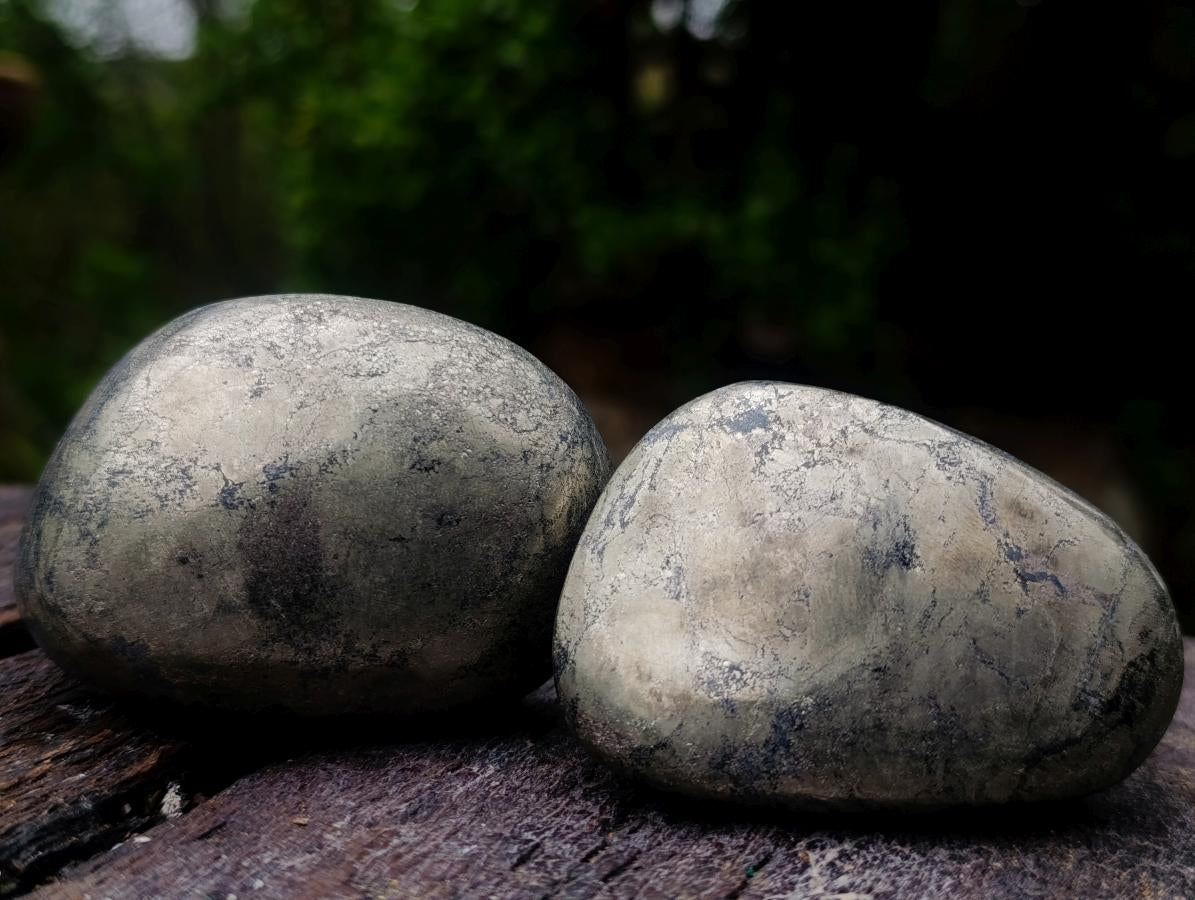 Polished Basalt Pharaoh Stone Free Forms x 7 From Iron Duke Mine, Zimbabwe