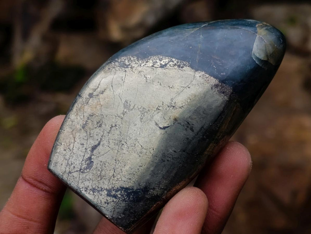 Polished Basalt Pharaoh Stone Free Forms x 7 From Iron Duke Mine, Zimbabwe