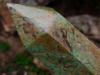 Polished Large Green Chrysoprase Tower x 1 From Ambatondrazaka, Madagascar