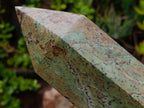 Polished Large Green Chrysoprase Tower x 1 From Ambatondrazaka, Madagascar