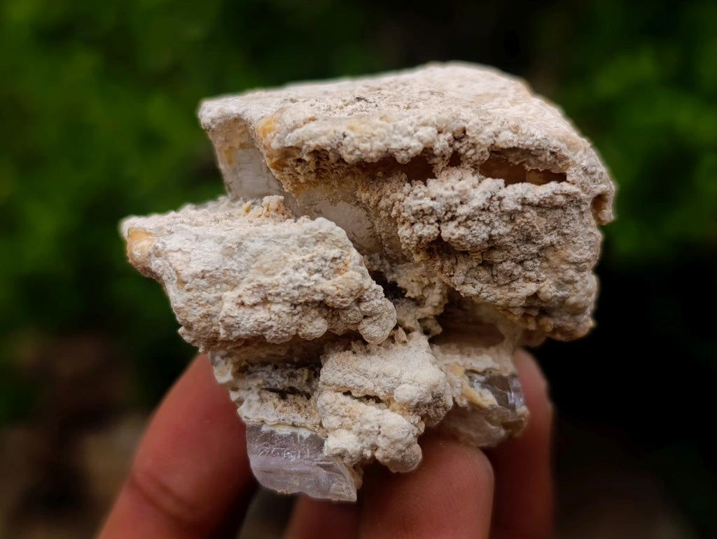 Natural Stacked Rhombohedral Calcite Specimens x 12 From Albert's Mountain, Lesotho
