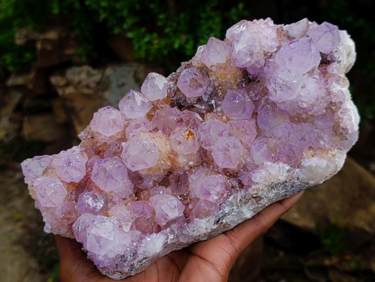 Natural Large Spirit Ametrine Cluster x 1 From Boekenhouthoek, South Africa