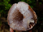 Polished and Natural Mix of Agate Amethyst Geodes x 6 From Maintirano, Madagascar