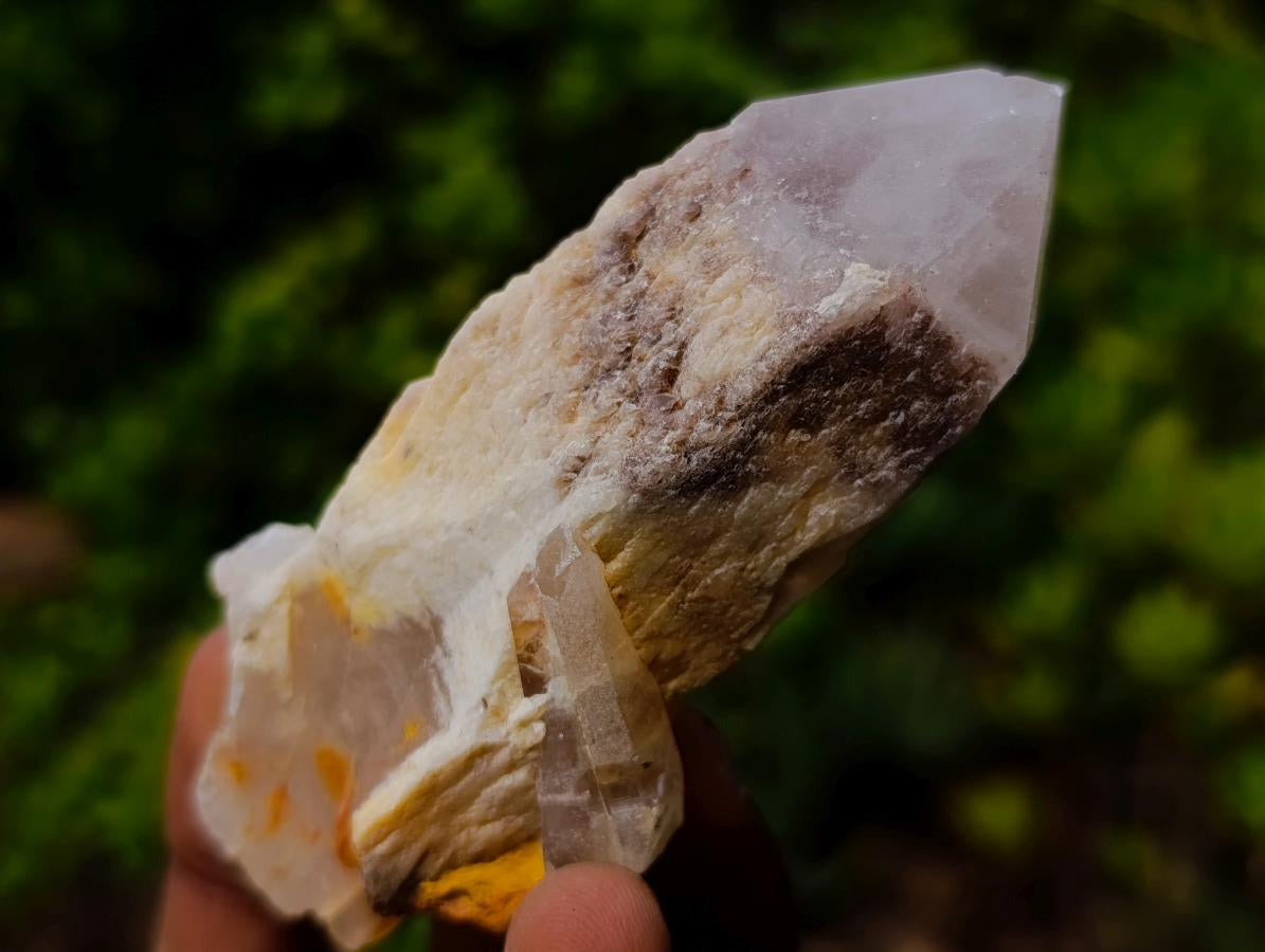 Natural Cascading Single Pineapple Quartz Crystals x 25 From Antsirabe, Madagascar