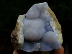 Natural Blue Lace Agate Geode Specimens x 12 From Nsanje, Malawi
