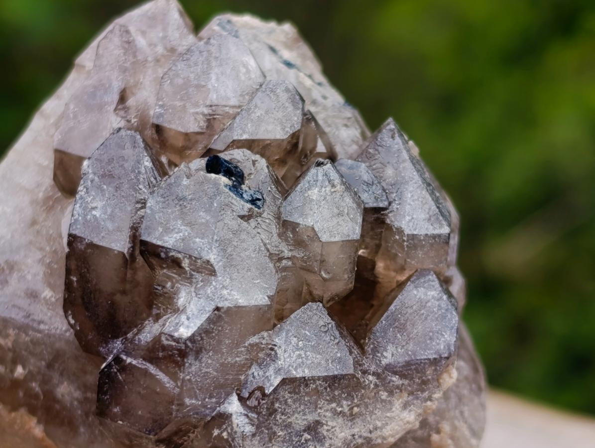 Natural Neuschwaben Farm Smokey Quartz Specimens x 3 From Neuschwaben, Namibia