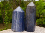 Polished Lazulite Display Crystals x 3 From Madagascar