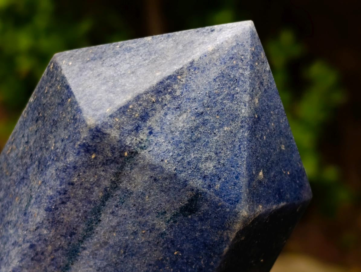 Polished Lazulite Display Crystals x 3 From Madagascar