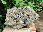 Natural Schorl Black Tourmaline Specimens with Associated Minerals x 3 From Erongo, Namibia