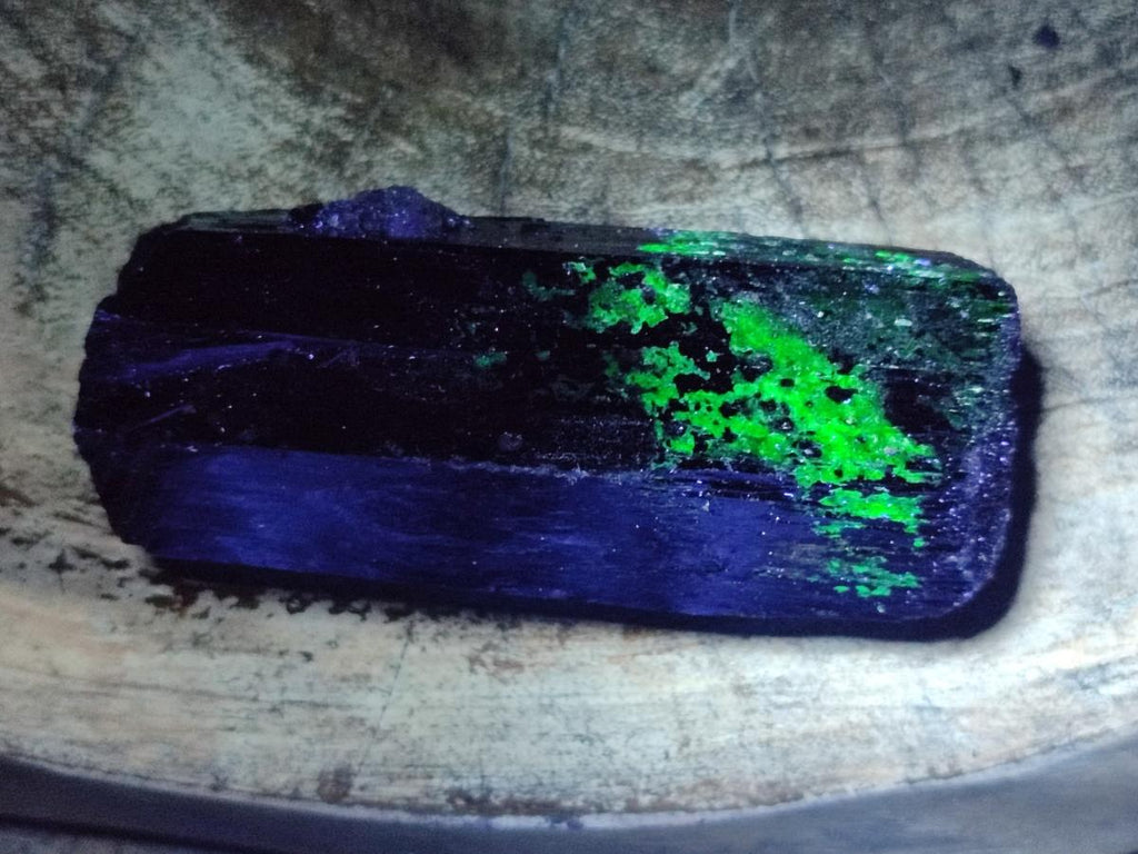 Natural Schorl Black Tourmaline Specimens with Associated Minerals x 3 From Erongo, Namibia