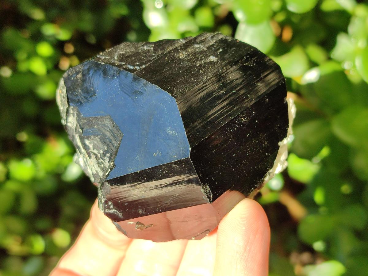 Natural Schorl Black Tourmaline Specimens with Associated Minerals x 3 From Erongo, Namibia