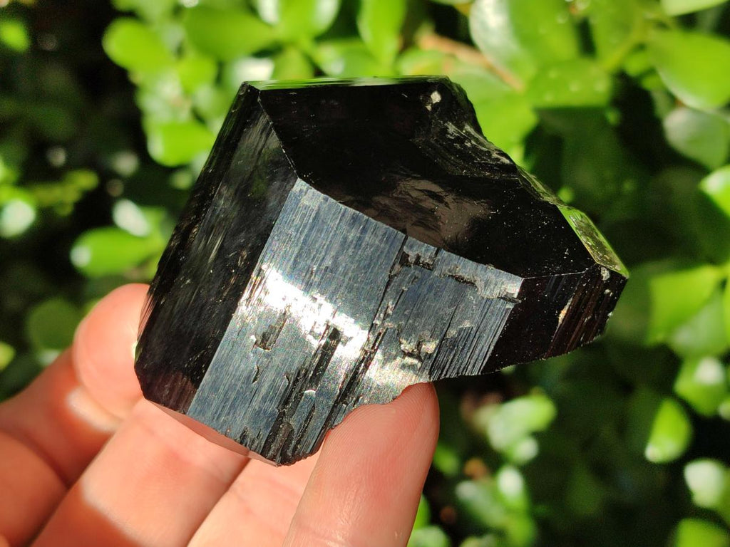 Natural Schorl Black Tourmaline Specimens with Associated Minerals x 3 From Erongo, Namibia
