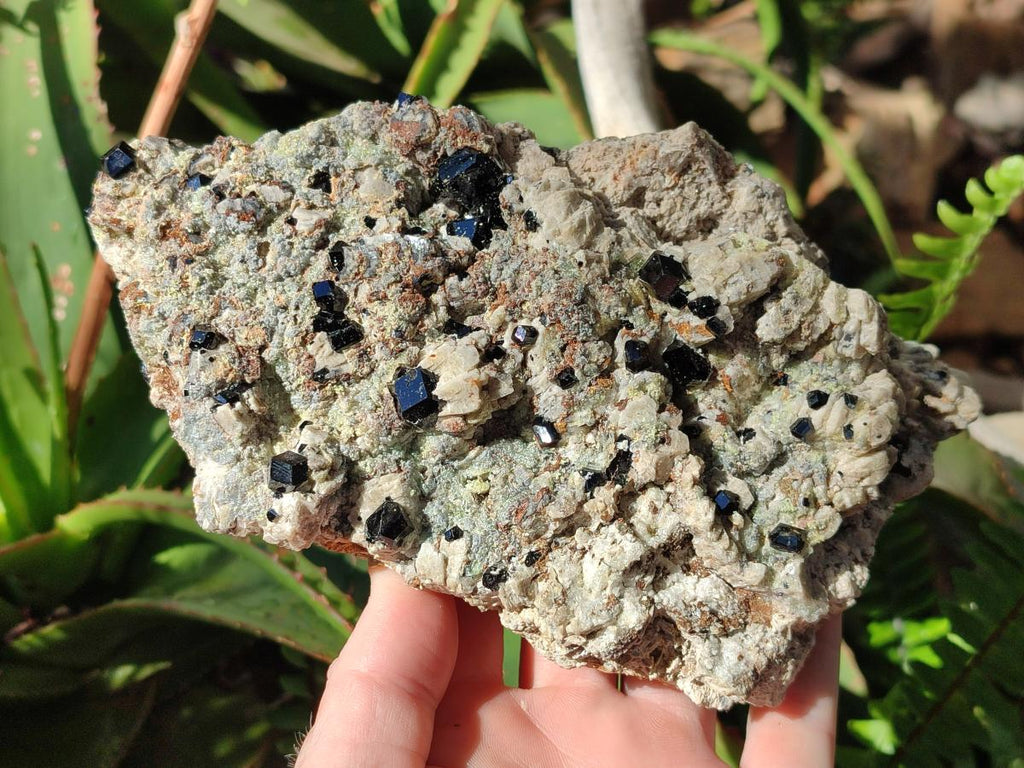 Natural Schorl Black Tourmaline Specimens with Associated Minerals x 3 From Erongo, Namibia