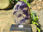 Polished Lepidolite Standing Display Pieces x 3 From Zimbabwe