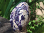 Polished Lepidolite Standing Display Pieces x 3 From Zimbabwe