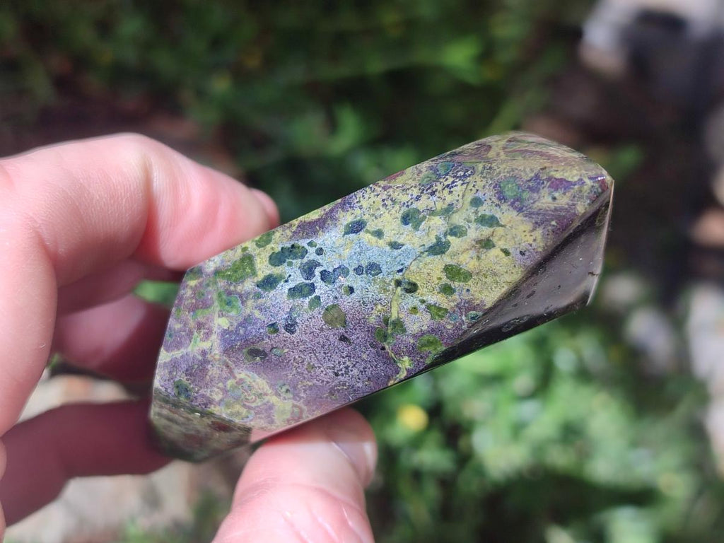 Polished Bastite Dragonsblood Stone Display Crystals x 3 From Tshipise, South Africa