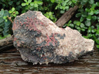 Natural Large Goethite Coated Blacknite Quartz Cluster x 1 From Madagascar